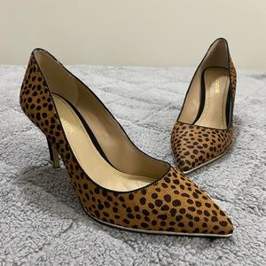 Lord & Taylor leopard print heels
